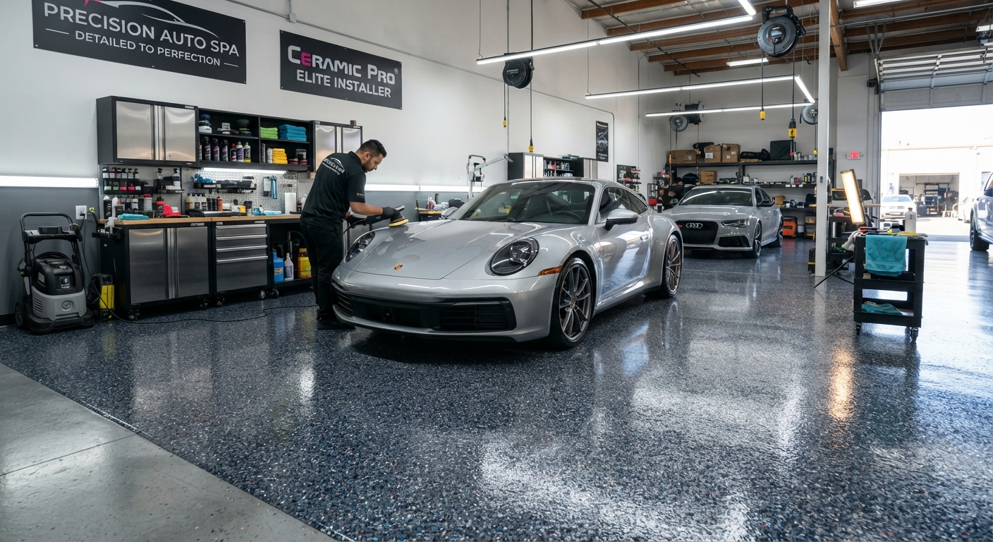 Commercial floor epoxy