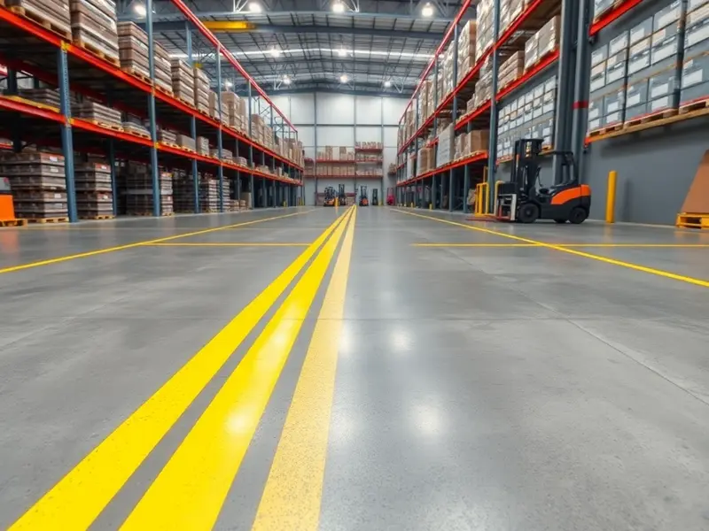 Warehouse line marking Melbourne