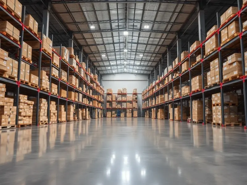 Commercial epoxy flooring warehouse Melbourne