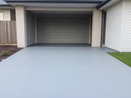 Solid colour sealed driveway Melbourne