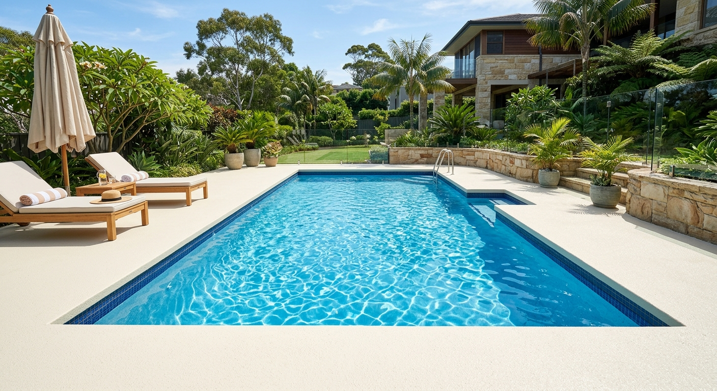 Pool surround epoxy coating Melbourne