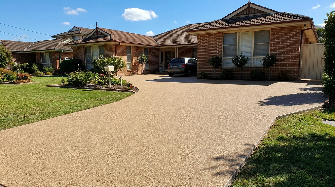 Outdoor driveway epoxy coating Melbourne